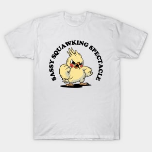Sassy Squawking Spectacle T-Shirt